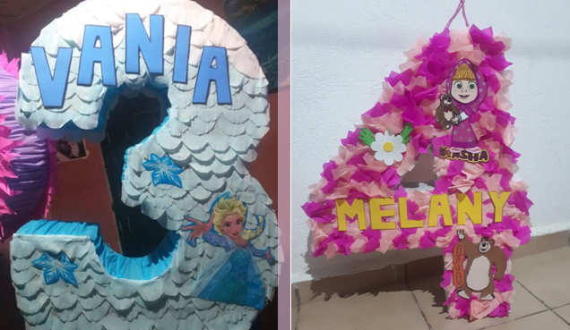 Piñatas para fiestas en cancun